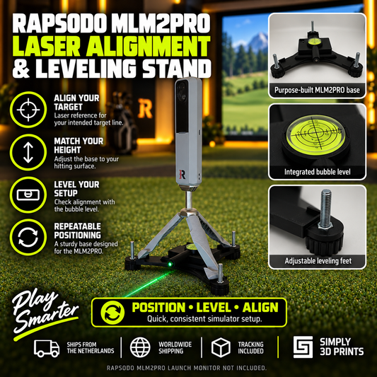 Rapsodo MLM2PRO Laser Alignment & Leveling Stand