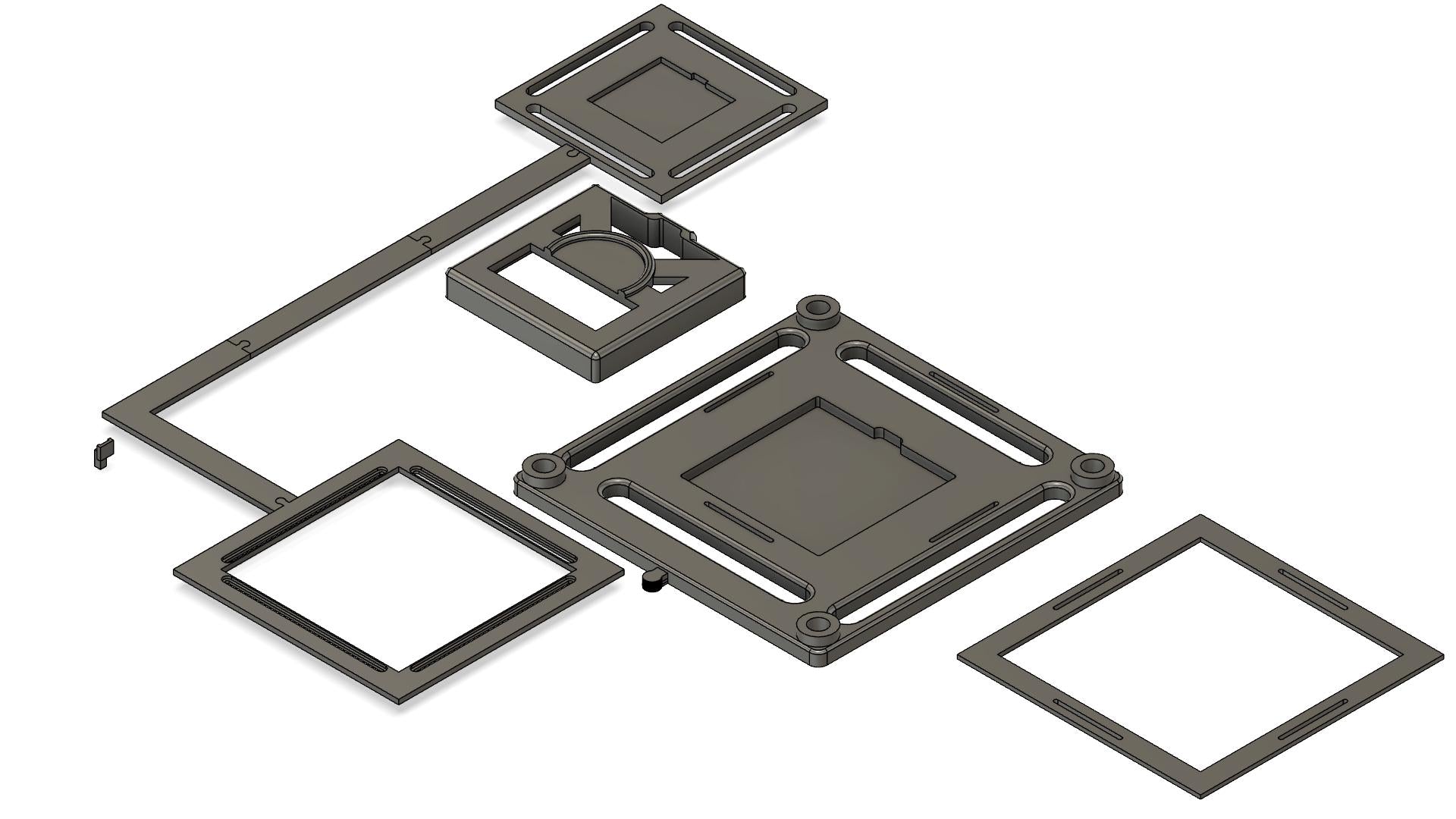 STL File - Square Golf Leveling + ball position tool (Download only!)