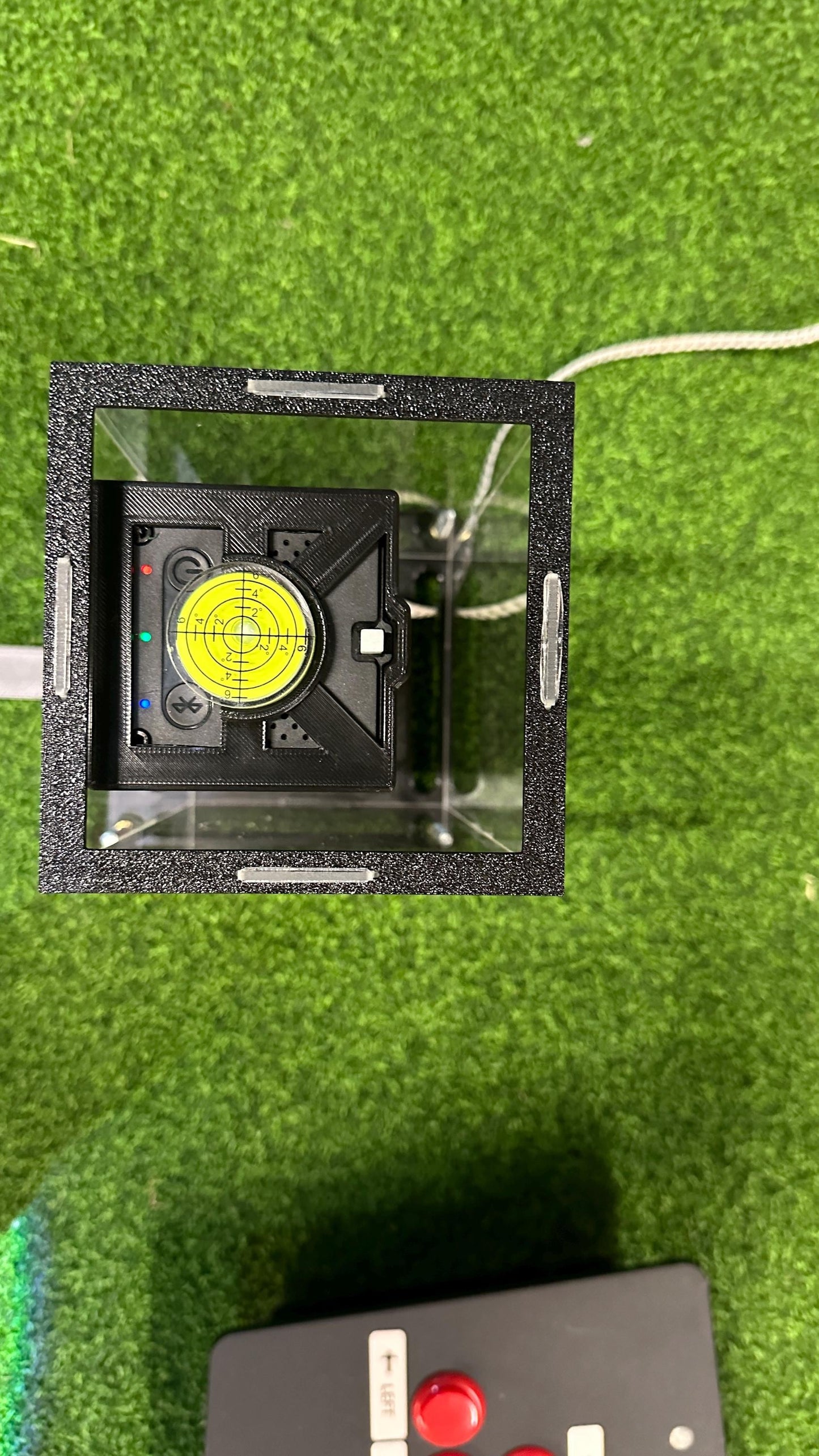 STL File - Square Golf Leveling + ball position tool (Download only!)