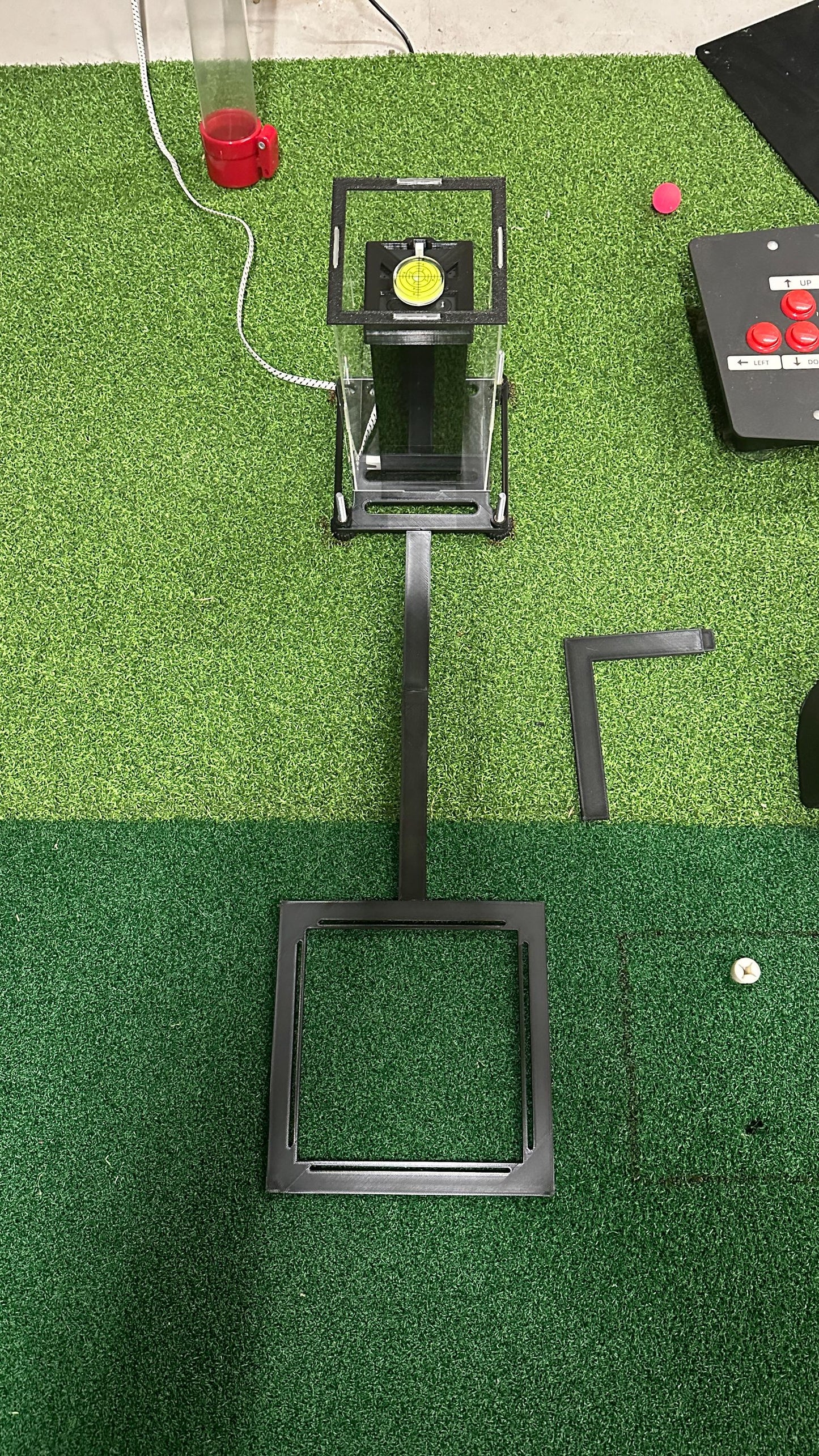 STL File - Square Golf Leveling + ball position tool (Download only!)