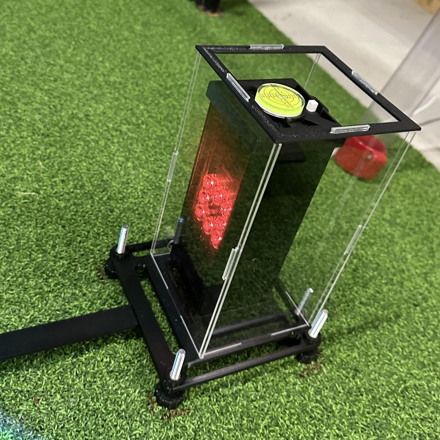 STL File - Square Golf Leveling + ball position tool (Download only!)