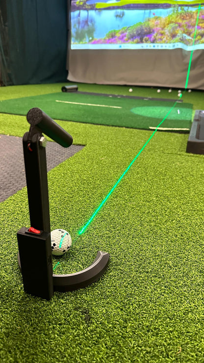 alignment / leveling with ball position tool for Square golfs own Metal protective Case (case not included)