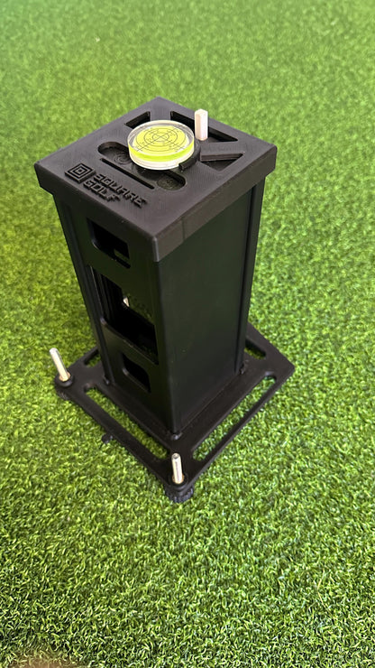 alignment / leveling with ball position tool for Square golfs own Metal protective Case (case not included)