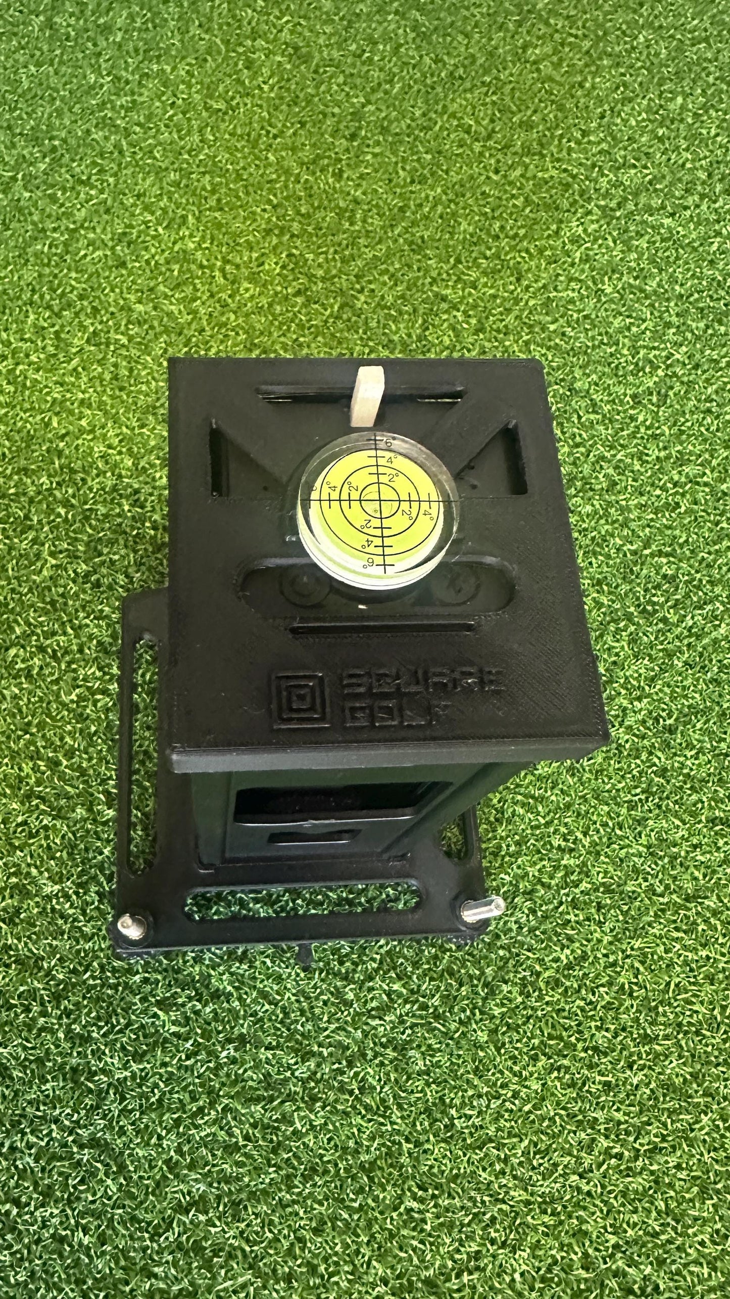 alignment / leveling with ball position tool for Square golfs own Metal protective Case (case not included)